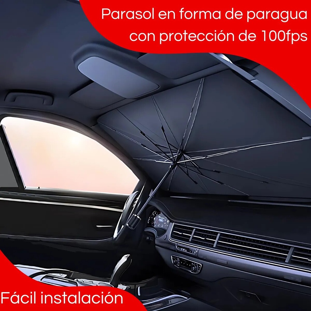 Parasol para Parabrisas en Forma de Paragua