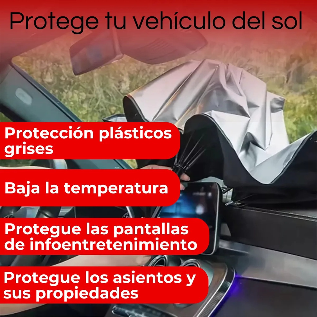 Parasol para Parabrisas en Forma de Paragua