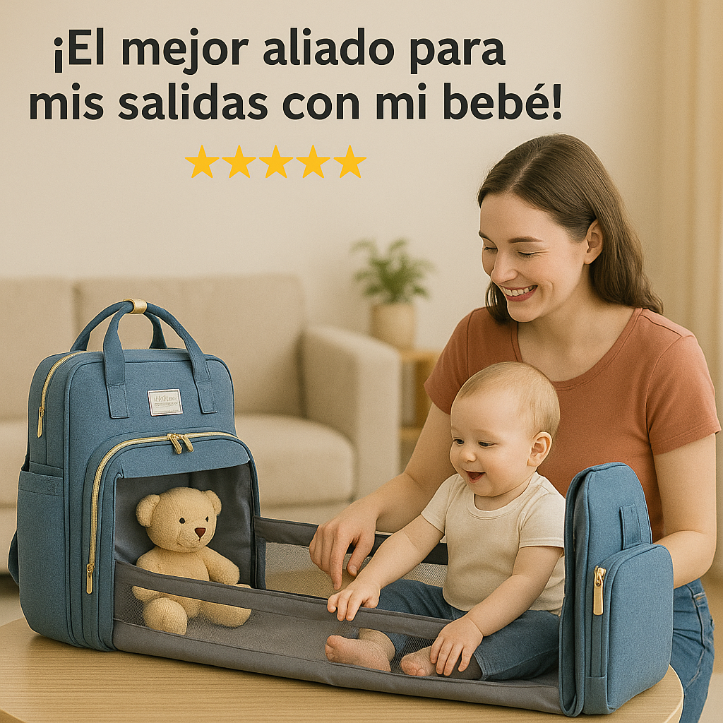 Bolso Mochila Cuna Maternal