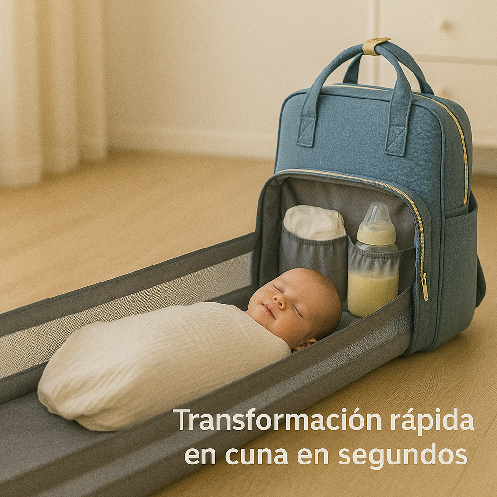 Bolso Mochila Cuna Maternal
