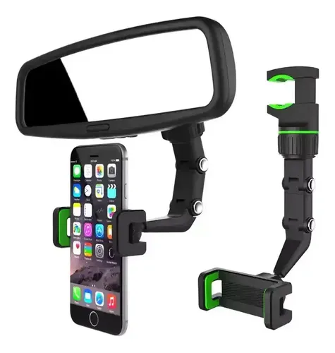 [LG51] Soporte Celular Auto Porta Celular Retrovisor
